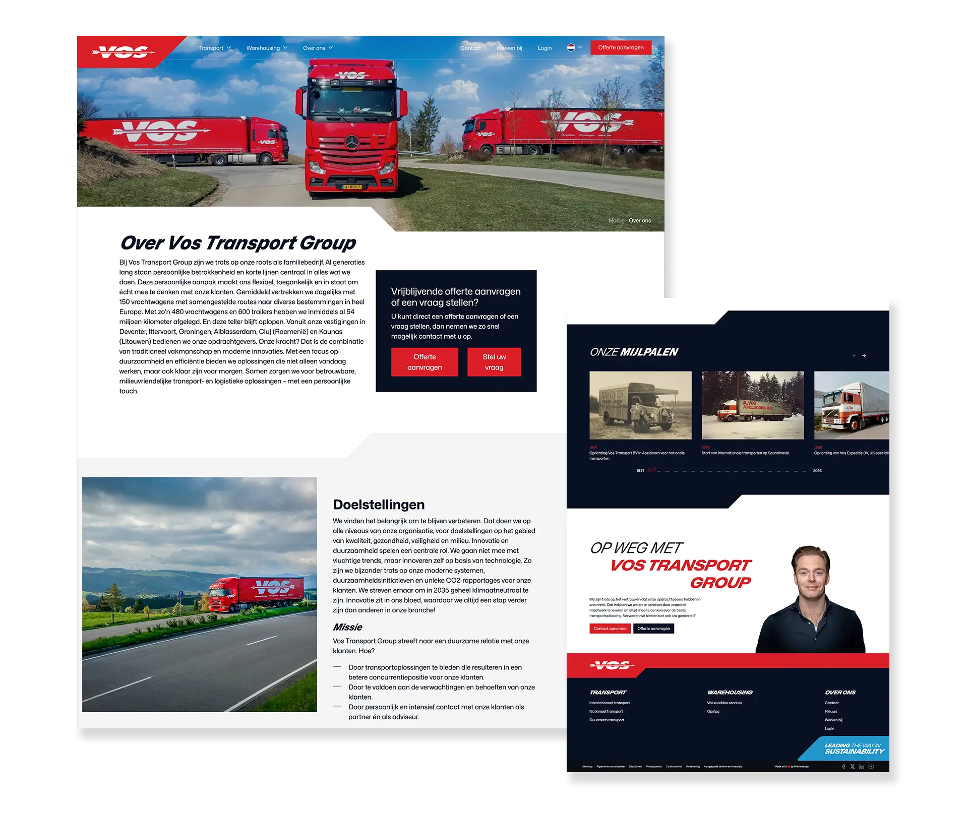 Case Vos Transport Group Over Ons
