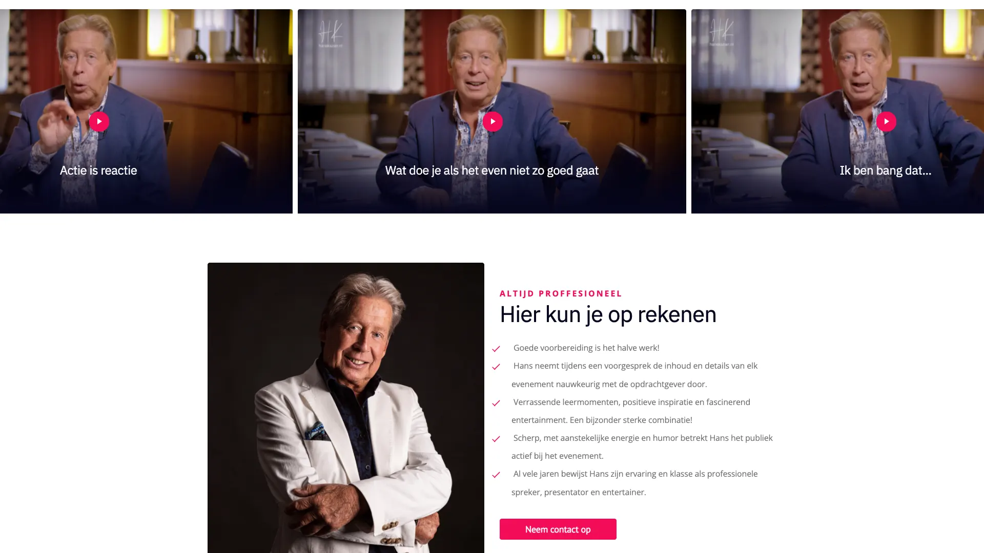 Hans Kazàn website