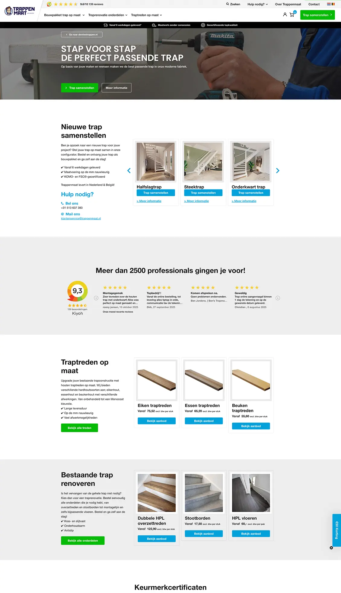 Trappenmaat Home
