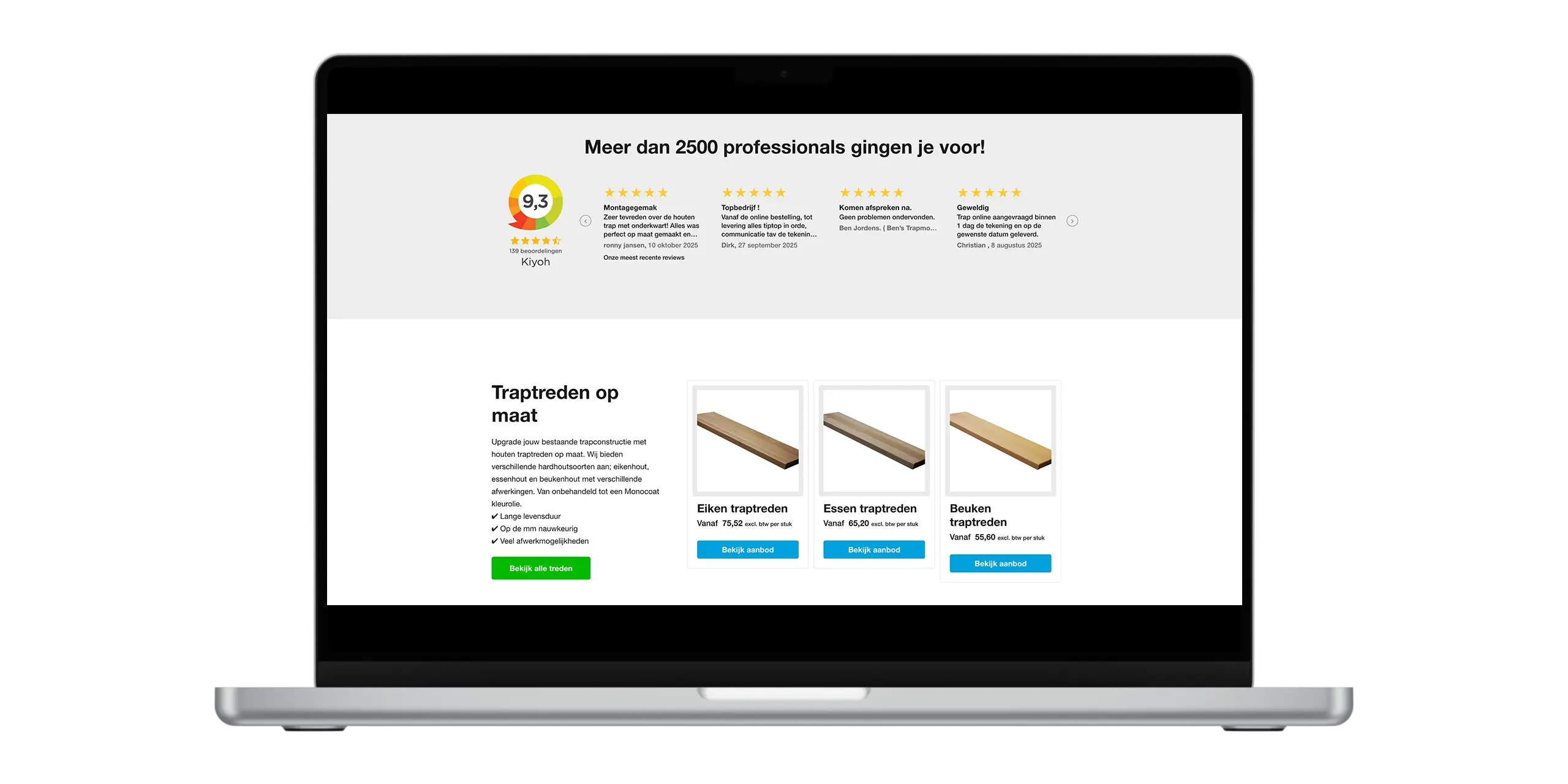 Trappenmaat Laptop