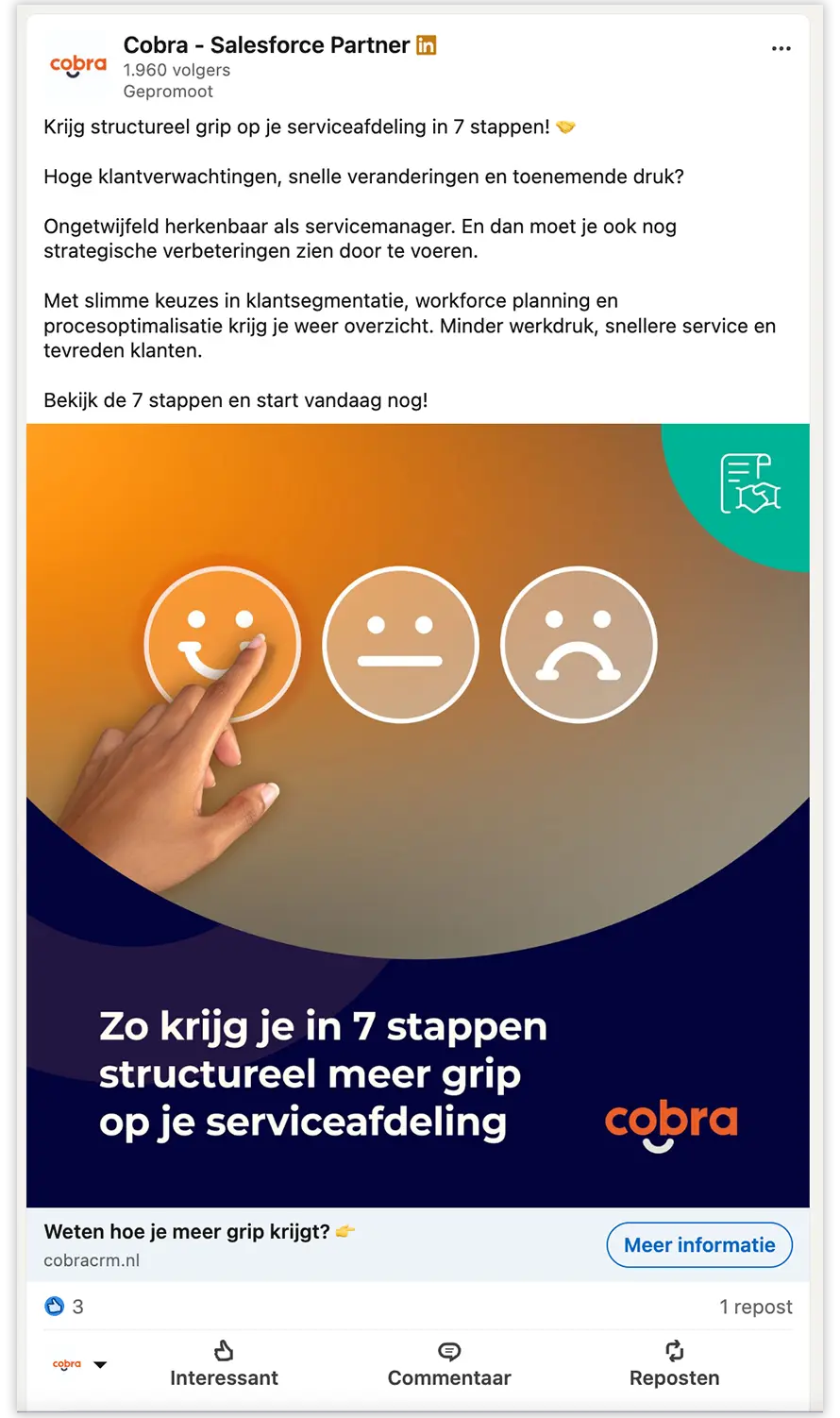 Cobra 4 Linkedin