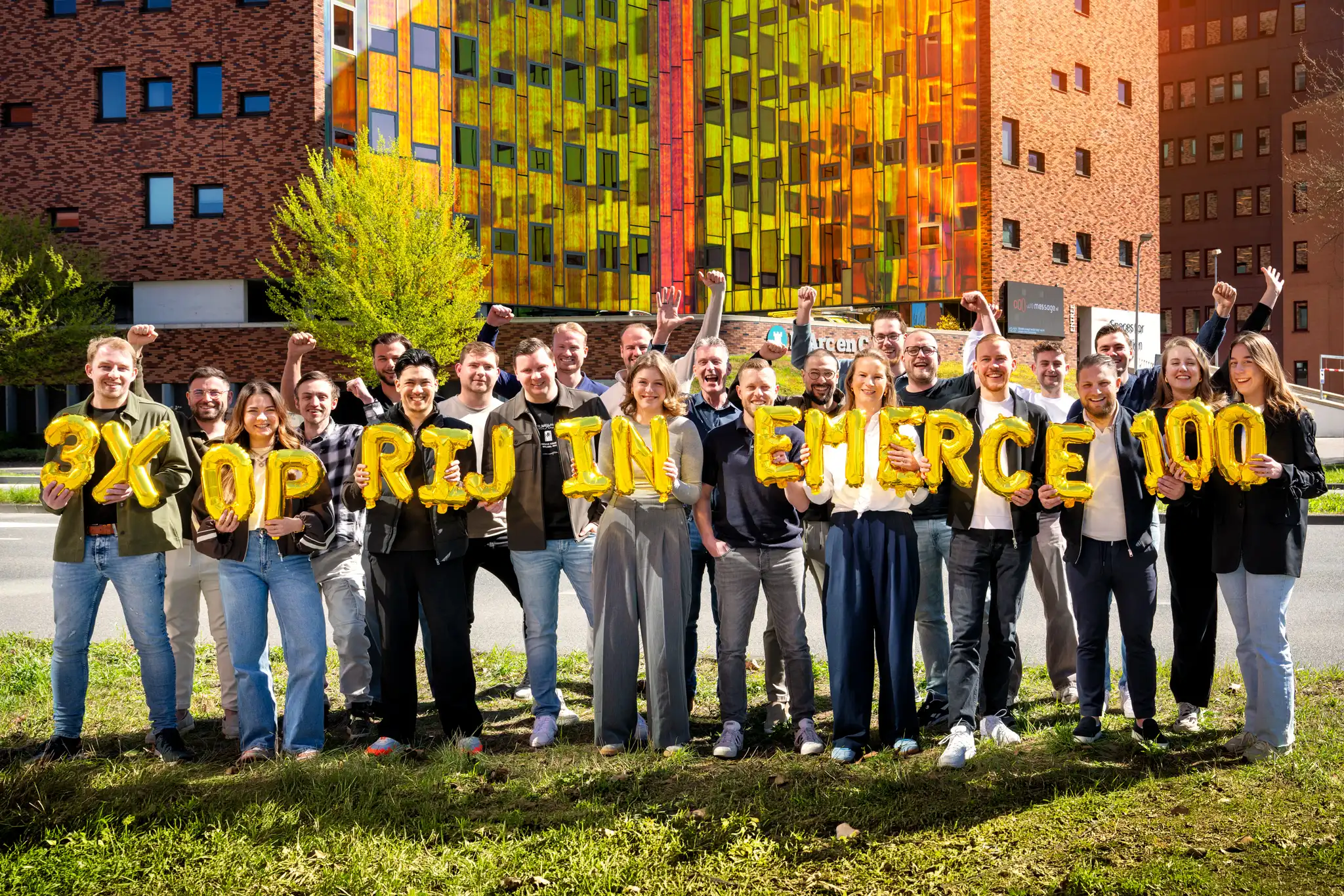 Wemessage Groepsfoto Emerce